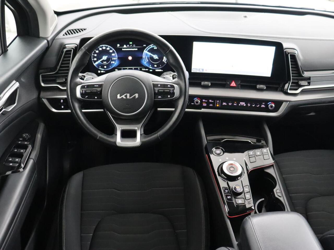 KIA SPORTAGE 1.6 T-GDi Plug-in Hybrid AWD DynamicPlusLine | Stoelverwarming | Adaptive cruise | Matrix LED | 19'' | Camera | Half leder | Carplay | Keyless | Stuurverwarming | Navigatie | PHEV