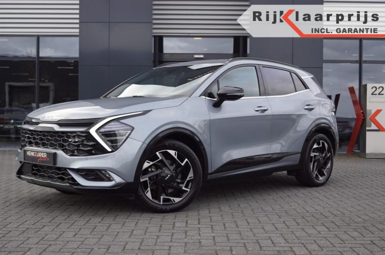 KIA SPORTAGE 1.6 T GDi Plug-In Hybrid GT-Line AWD /Leer/ 19 Inch/360gr camera/Sound pakket/Stoelverwarming v+a