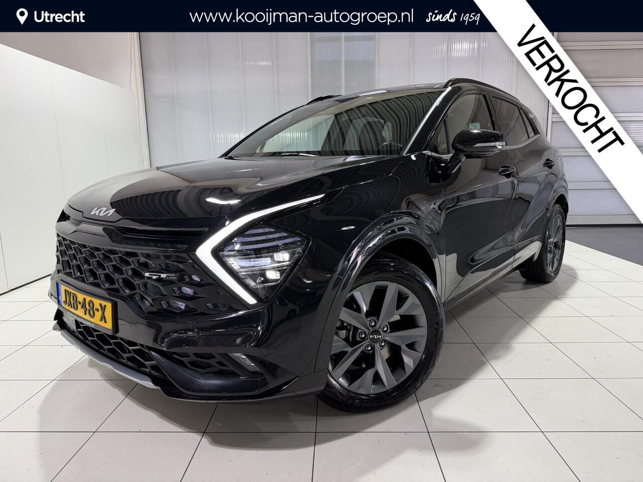 KIA SPORTAGE 1.6 T-GDi Hybrid GT-Line Schuif kantel dak, Apple Carplay/Android Auto, Navigatie, Camera.