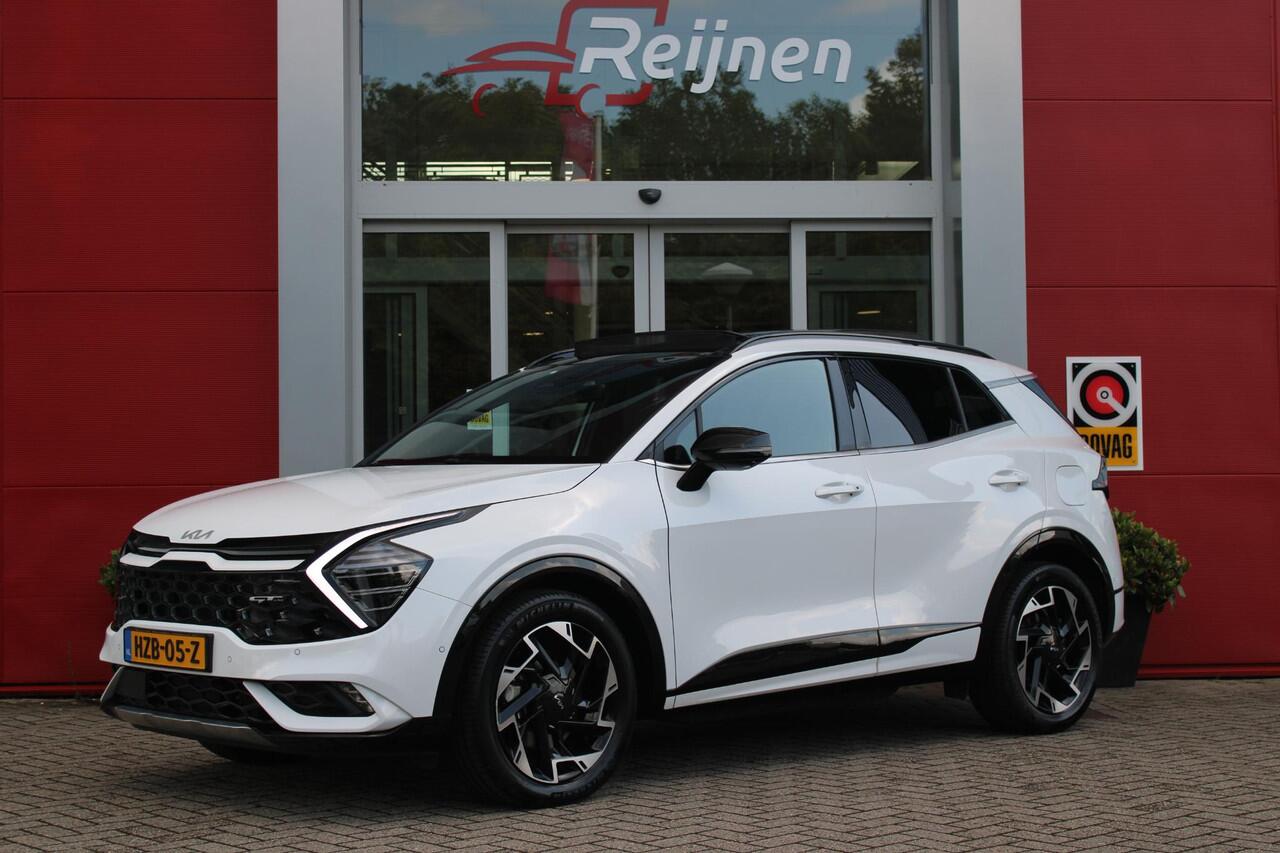 KIA SPORTAGE 1.6 T-GDi Plug-in Hybrid AWD GT-Line | PANORAMISCH SCHUIF / KANTELDAK | 360° CAMERA | 19"GT-LINE VELGEN | ZWARTE HEMELBEKLEDING | MATRIX LED KOPLAMPEN | INTELLIGENT KOPLAMPSYSTEEM (FLS)| TRIPLE ZONE CLIMATE CONTROL | LEDERENBEKLEDING | STOEL VERWARMING/ V