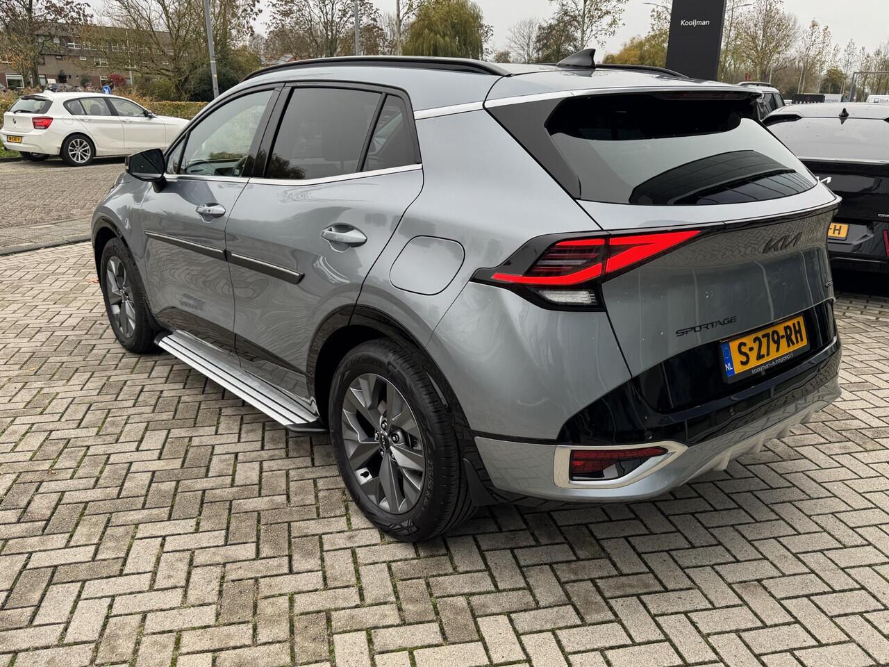 KIA SPORTAGE 1.6 T-GDi Hybrid GT-Line Sidebars|schuifdak|afneembare trekhaak|1e eigenaar|Dealer onderhouden!!