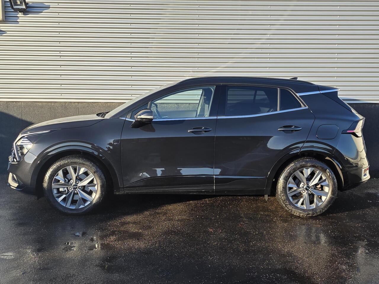 KIA SPORTAGE 1.6 T-GDi Hybrid GT-Line Nieuw geleverd, 1e eign, Schuif/kanteldak, Stoel- & Stuurwielverwarmd, Dodehoekdetectie, Leder/Alcantara, Navigatie, Parkeersensoren voor + achter