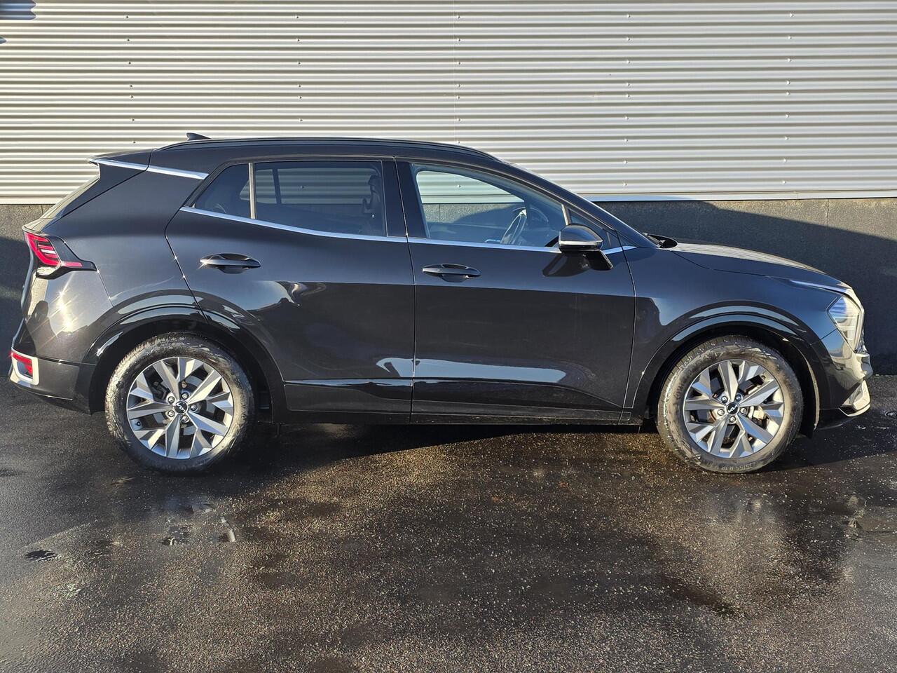 KIA SPORTAGE 1.6 T-GDi Hybrid GT-Line Nieuw geleverd, 1e eign, Schuif/kanteldak, Stoel- & Stuurwielverwarmd, Dodehoekdetectie, Leder/Alcantara, Navigatie, Parkeersensoren voor + achter