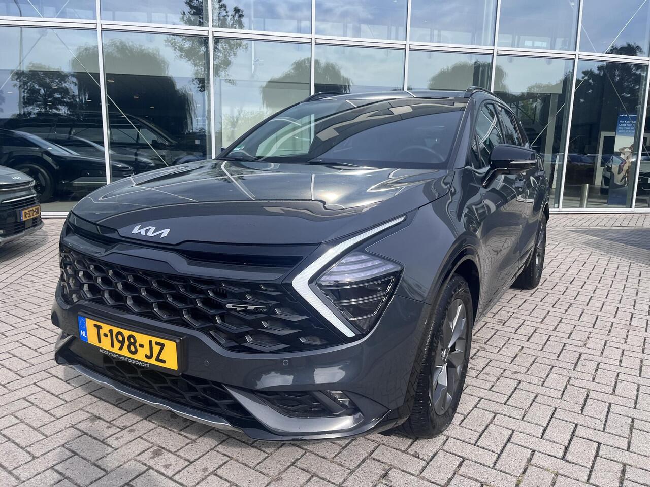 KIA SPORTAGE 1.6 T-GDi Hybrid GT-Line Schuifdak|Lmv|Stoelverwarming|Nieuw geleverd!! Dealer onderhouden!!