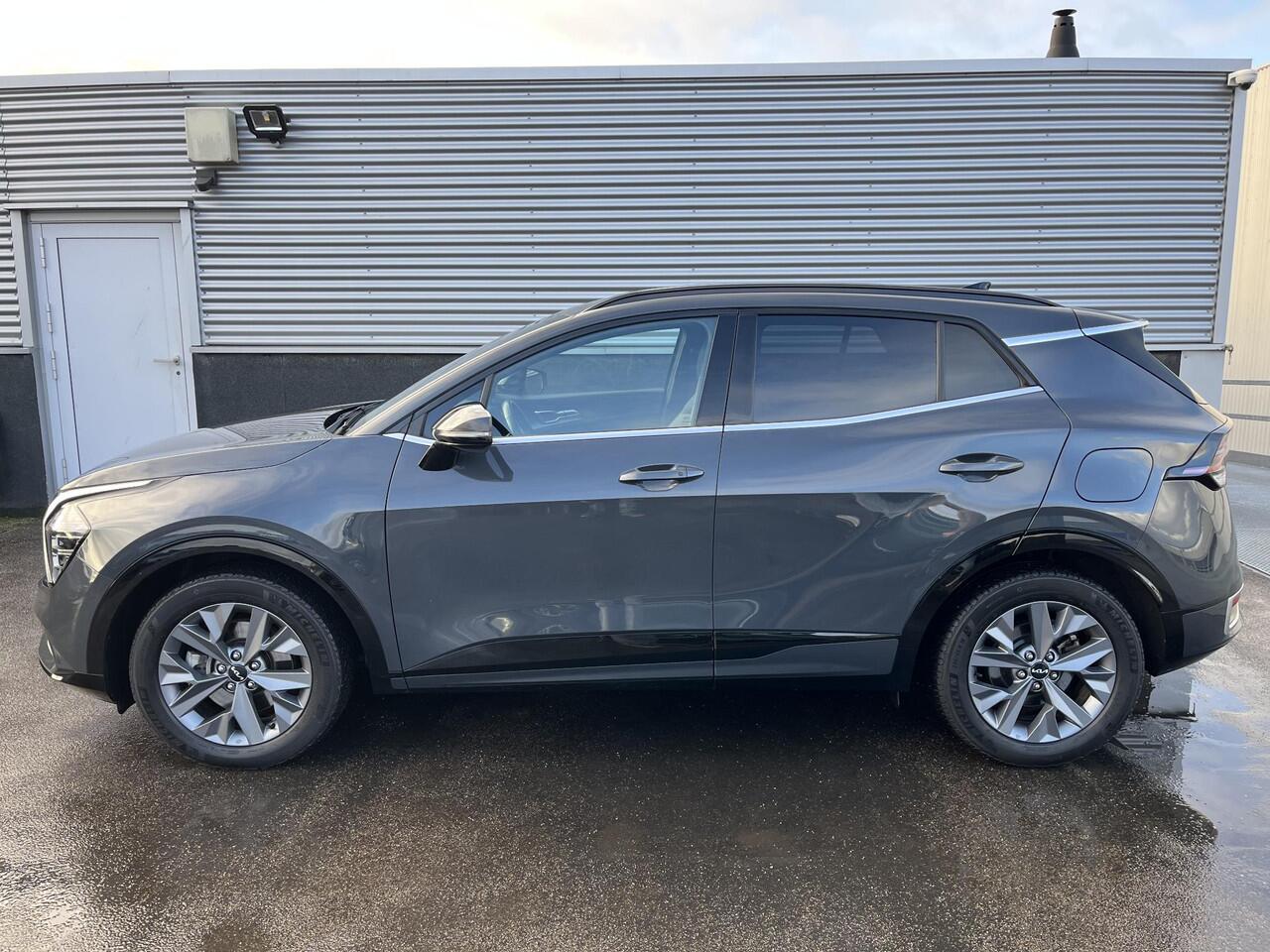 KIA SPORTAGE 1.6 T-GDi Hybrid GT-Line Stoel- & stuurverwarming, keyless, Leder/Alcantara, PDC v&a, Elek. Achterklep