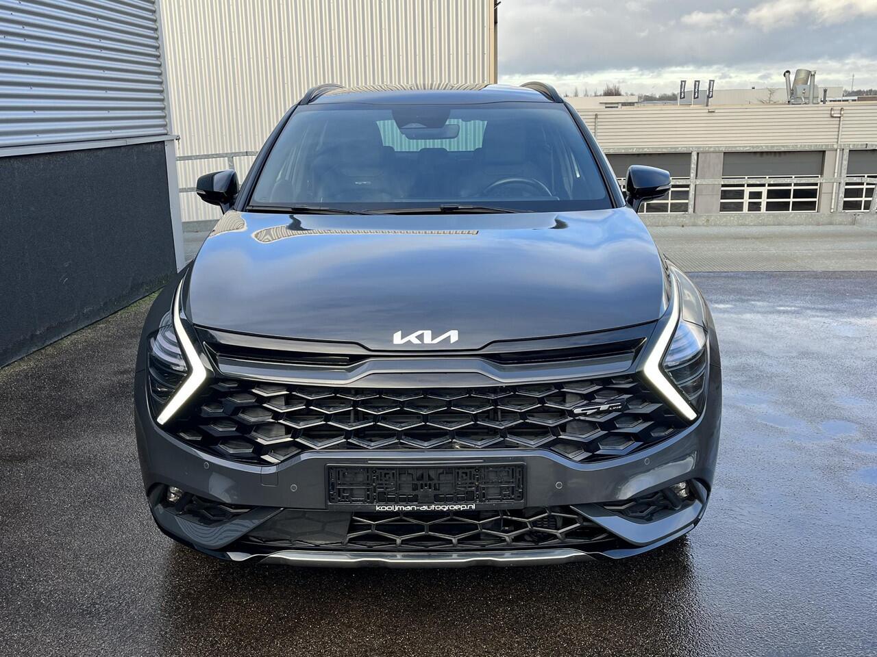 KIA SPORTAGE 1.6 T-GDi Hybrid GT-Line Stoel- & stuurverwarming, keyless, Leder/Alcantara, PDC v&a, Elek. Achterklep