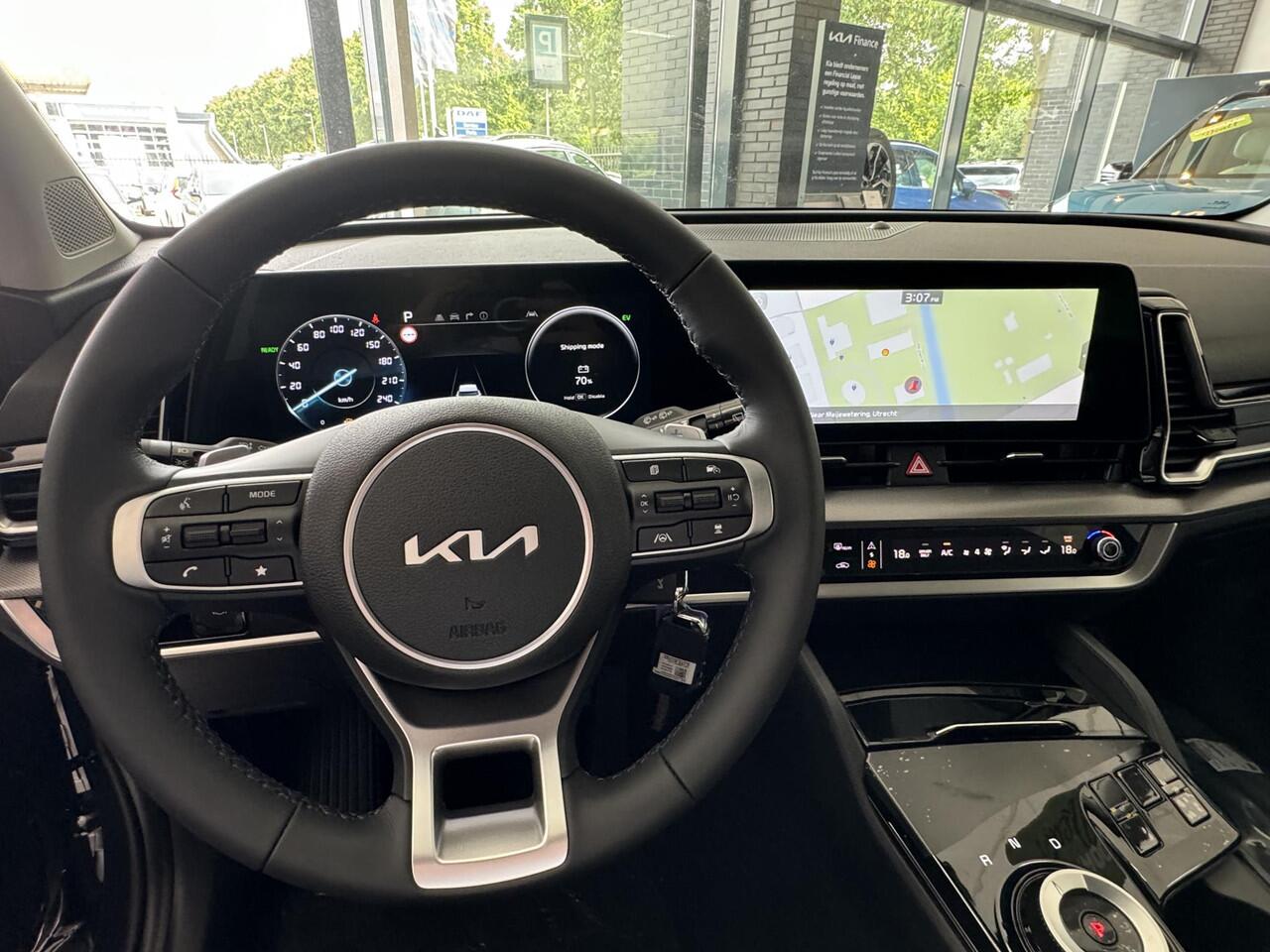 KIA SPORTAGE 1.6 T-GDi Plug-in Hybrid AWD DynamicLine ,Geregistreerde voorraad auto , Geheel nieuw, Direct leverbaar.