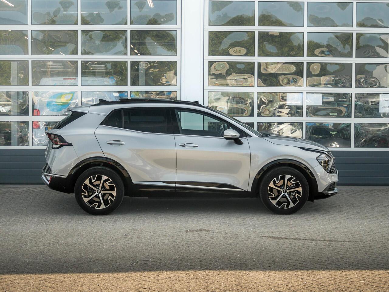 KIA SPORTAGE 1.6 T-GDi Hybrid DynamicPlusLine | Schuifkantel dak l Stoel en Stuurwielverwarming l 1360 KG trek gewicht l