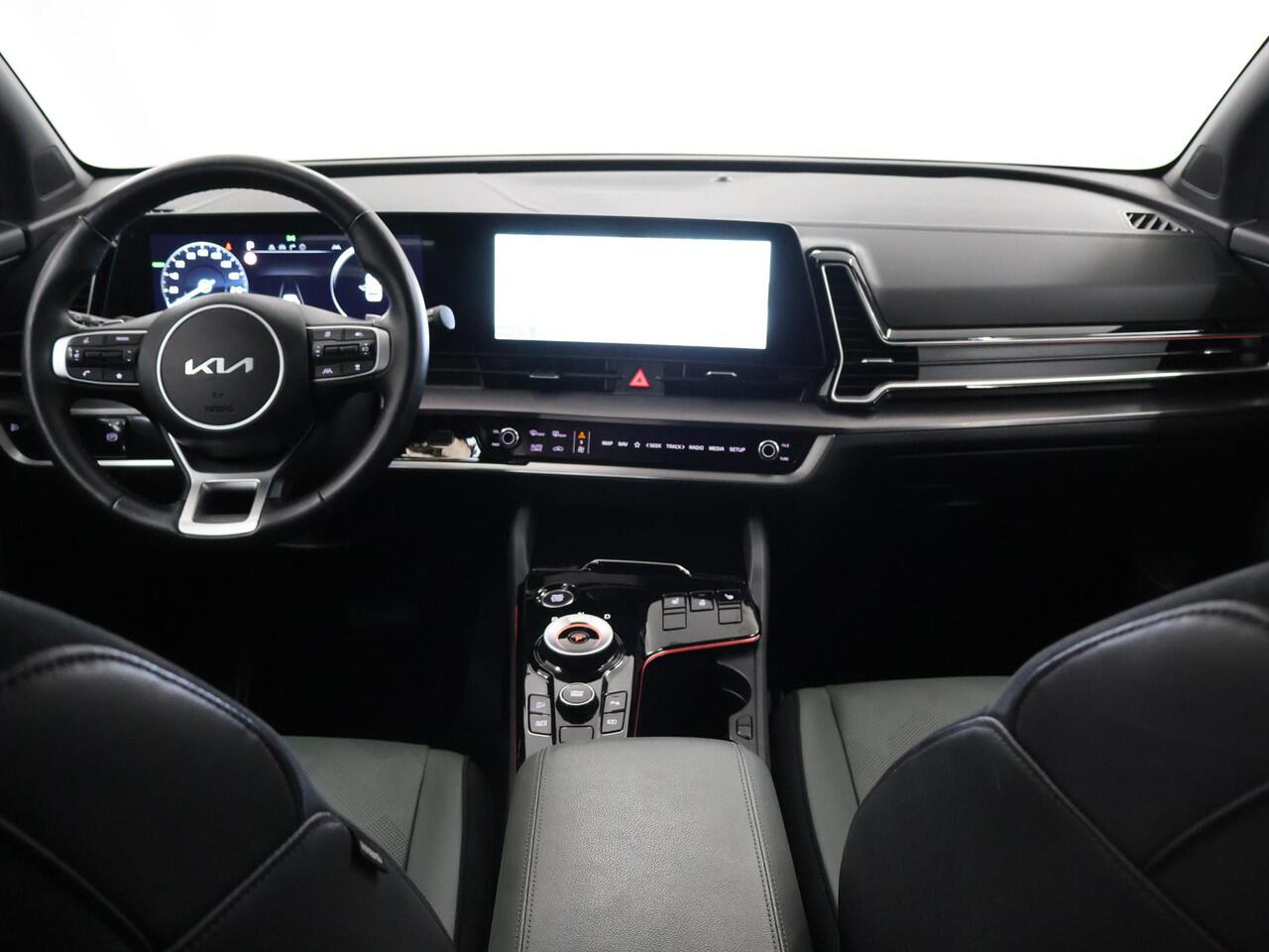 KIA SPORTAGE 1.6 T-GDi Hybrid Dark Edition | Lederen bekleding | Stoel/Stuurwielverwarming | Elektrisch verstelbare Stoelen | Keyless | Adaptieve Cruise Control