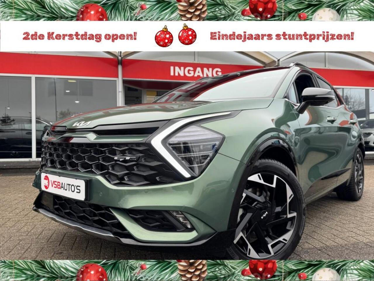 KIA SPORTAGE 1.6 PLUG-IN HYBRID 4WD 265PK AUT. GT-LINE PANO-DAK NAVI CAMERA CARPLAY MEMORY