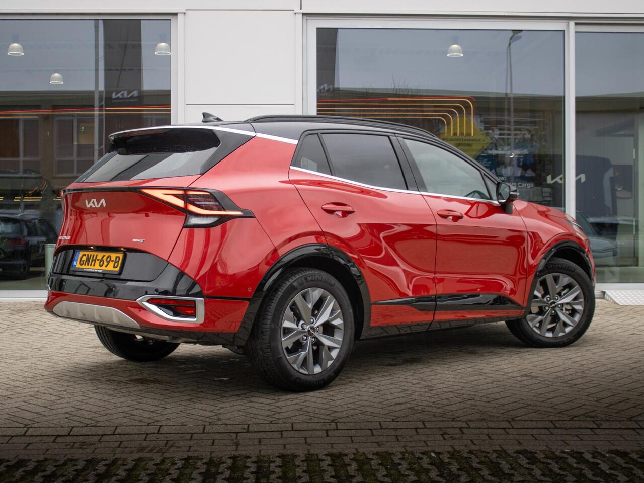 KIA SPORTAGE 1.6 T-GDi Hybrid GT-PlusLine | IN NIEUWSTAAT | Panoramadak | Navigatie | Parkeercamera | Stoelverwarming/verkoeling | Keyless Go |