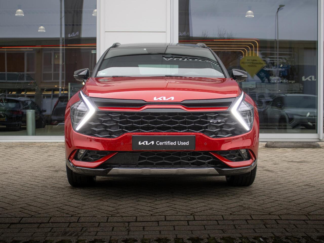 KIA SPORTAGE 1.6 T-GDi Hybrid GT-PlusLine | IN NIEUWSTAAT | Panoramadak | Navigatie | Parkeercamera | Stoelverwarming/verkoeling | Keyless Go |