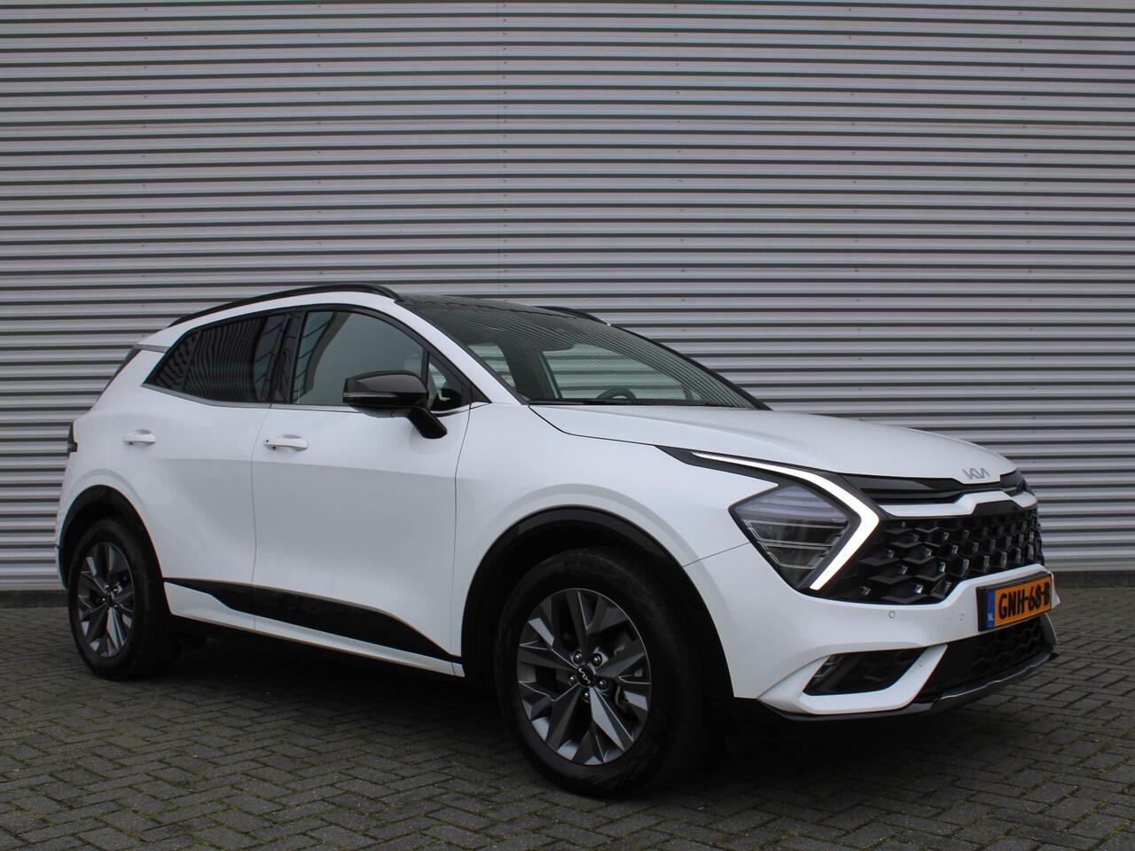 KIA SPORTAGE 1.6 T-GDi Hybrid GT-Line | Stuur-/stoelverwarming | Elek. stoelverstelling + achterklep | Pano | 18" LM | Cruise adapt. | Camera |