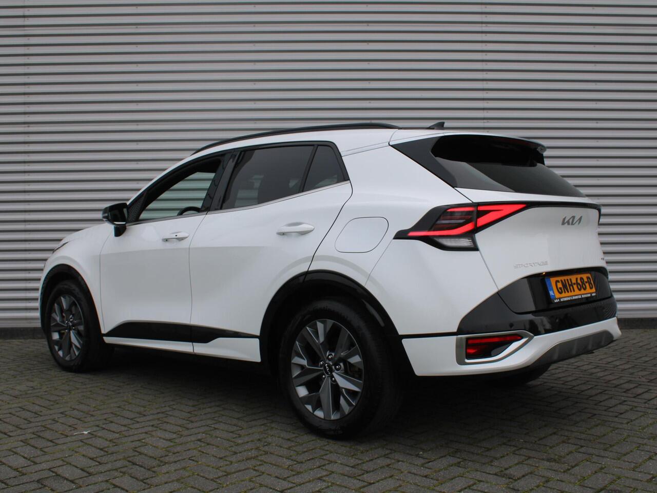 KIA SPORTAGE 1.6 T-GDi Hybrid GT-Line | Stuur-/stoelverwarming | Elek. stoelverstelling + achterklep | Pano | 18" LM | Cruise adapt. | Camera |