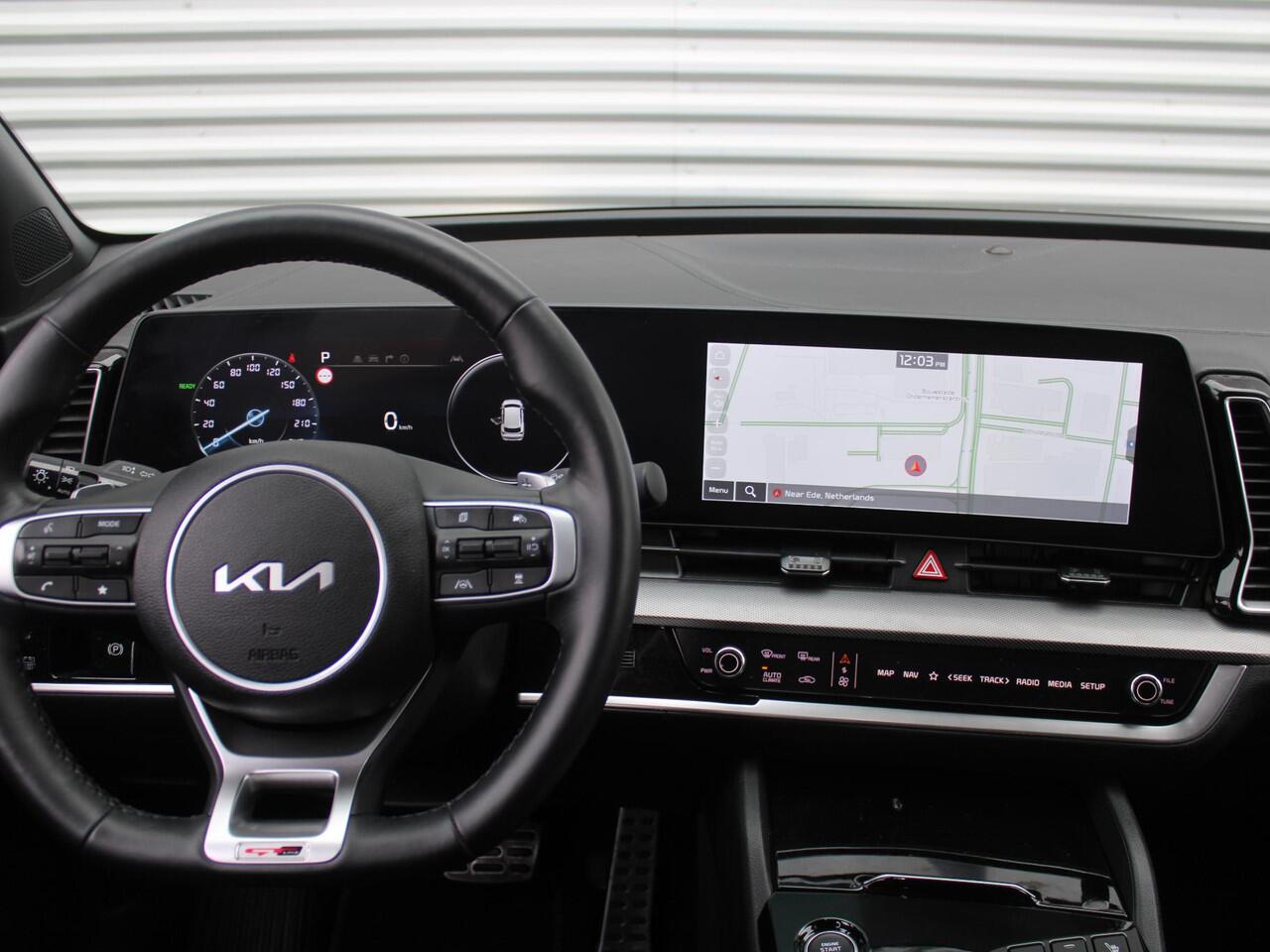 KIA SPORTAGE 1.6 T-GDi Hybrid GT-Line | Stuur-/stoelverwarming | Elek. stoelverstelling + achterklep | Pano | 18" LM | Cruise adapt. | Camera |