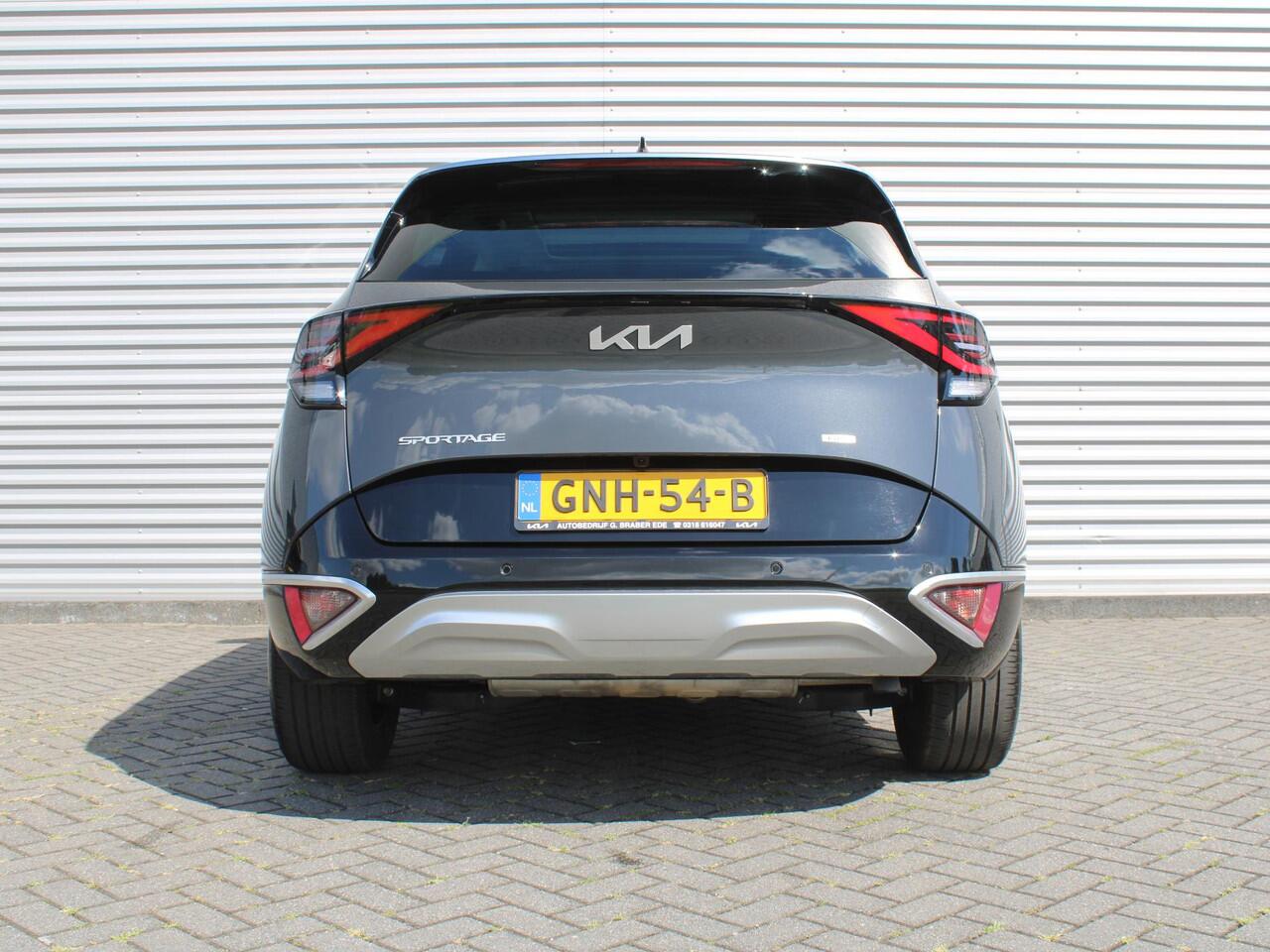 KIA SPORTAGE 1.6 T-GDi Hybrid DynamicPlusLine | Elek. stoelverstelling + achterklep | Pano | Stuur-/stoelverwarming | 18" LM | Cruise adapt. | Camera |