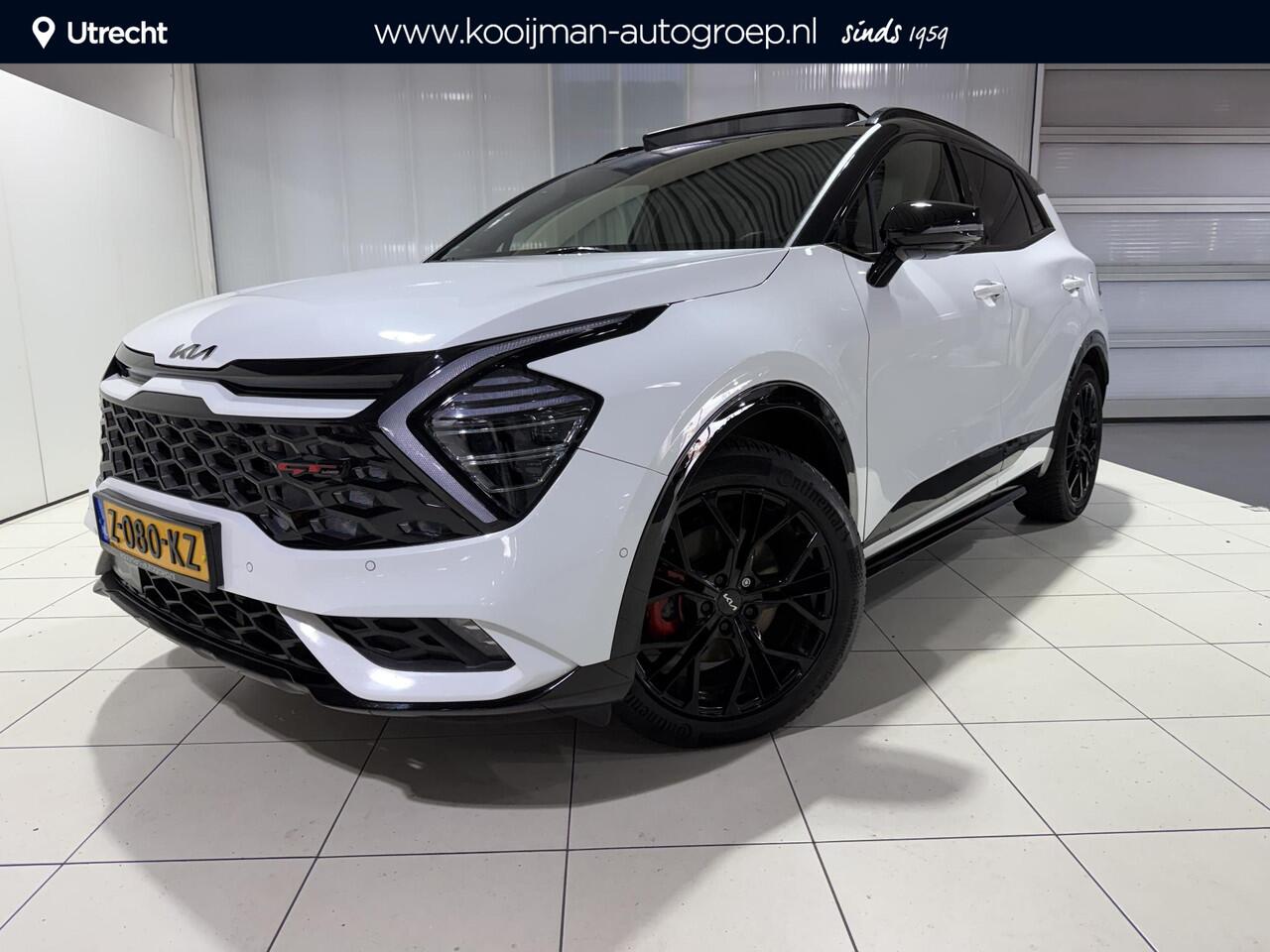 KIA SPORTAGE 1.6 T-GDi Hybrid GT-PlusLine 19 inch, All season, NL Auto, Schuif kantel dak, Stoel en stuur verwarming, Stoel verkoeling, Apple Carplay/Android Auto, Camera.