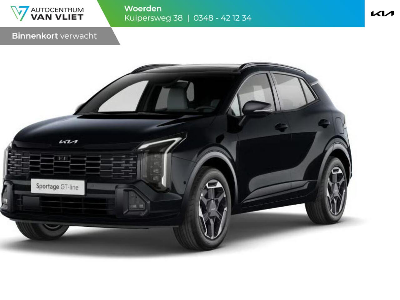 KIA SPORTAGE 1.6 T-GDi Plug-in Hybrid GT-Line Nieuw Model | Stoel & Stuurverwarming | Navigatie | Clima | Elektrische Stoelen | Head-Up |
