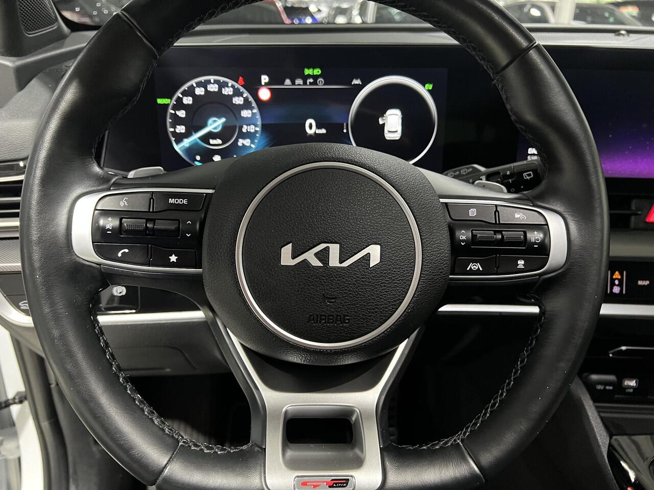 KIA SPORTAGE 1.6 T-GDi Hybrid GT-PlusLine NL auto, Apple Carplay/Android Auto, Schuif / kantel dak, Navigatie, Camera.