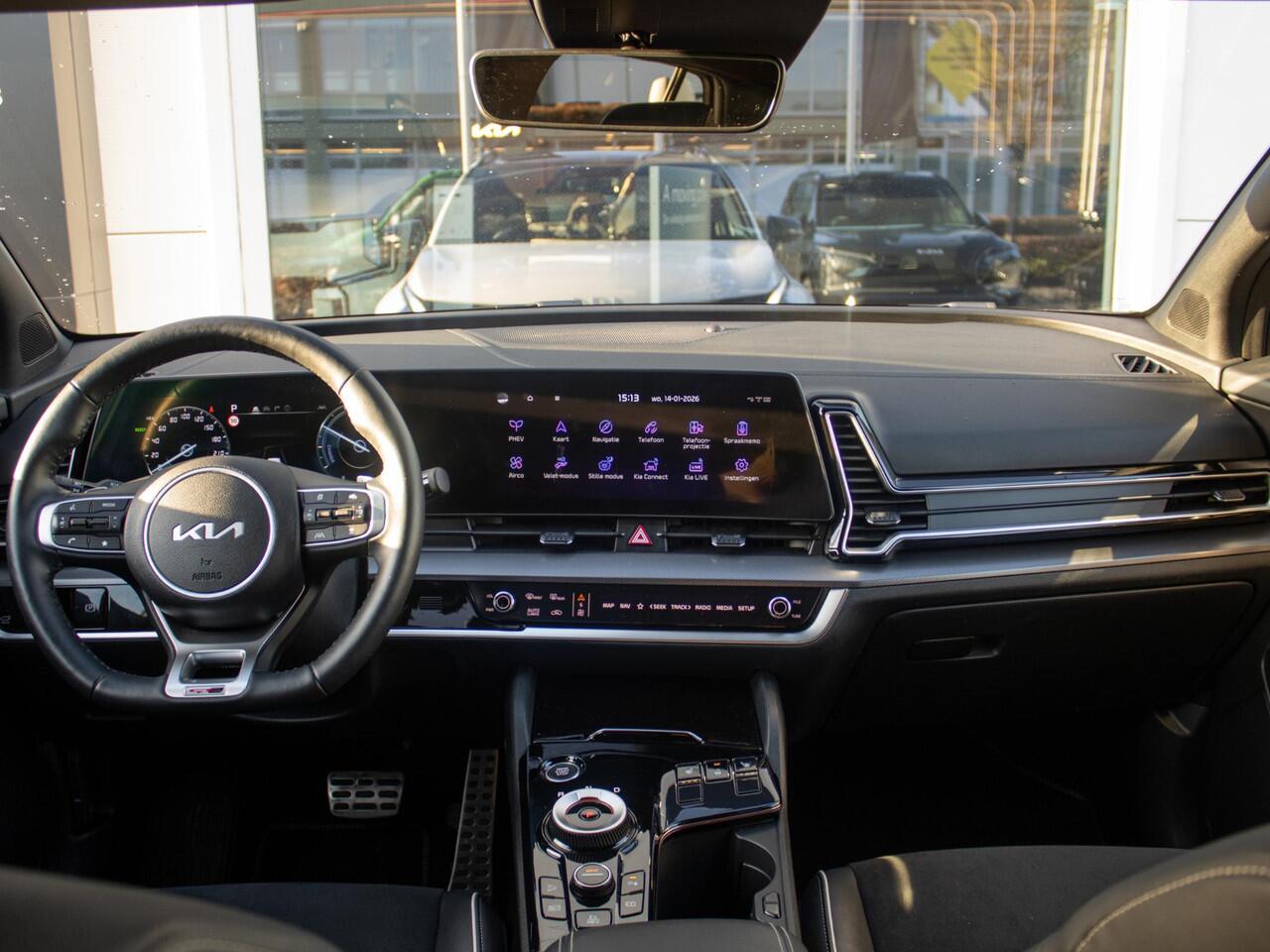 KIA SPORTAGE 1.6 T-GDi Plug-in Hybrid AWD GT-Line Panoramadak | Stoelverwarming | Camera | elektr. achterklep | Carplay