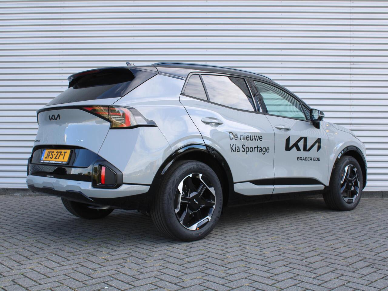 KIA SPORTAGE 1.6 T-GDi Hybrid GT-PlusLine | Stuur-/stoelverwarming + ventilatie | Camera rondom | Schuifdak | Leer | HUD | Elek. stoelverstelling + achterklep |