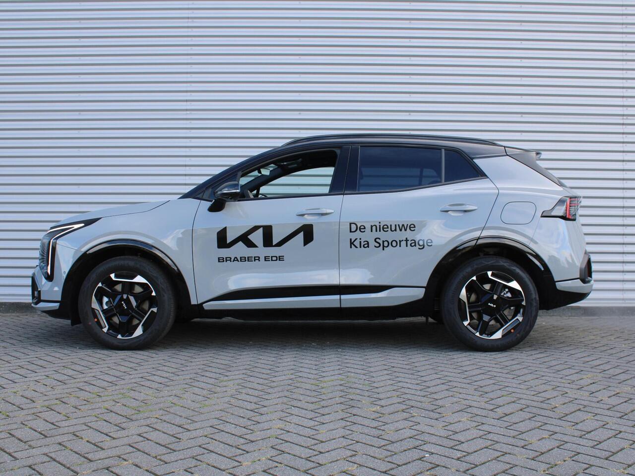 KIA SPORTAGE 1.6 T-GDi Hybrid GT-PlusLine | Stuur-/stoelverwarming + ventilatie | Camera rondom | Schuifdak | Leer | HUD | Elek. stoelverstelling + achterklep |