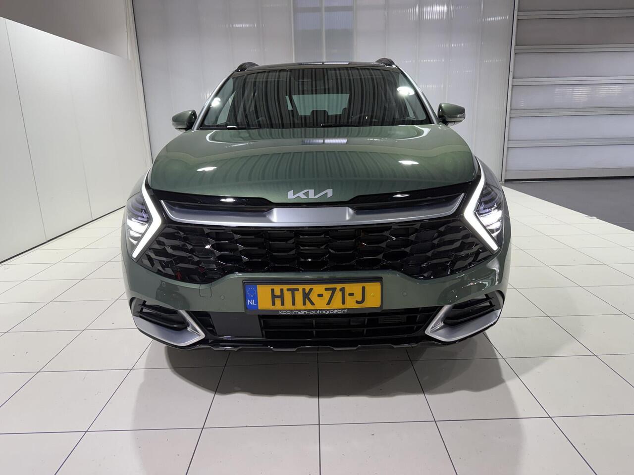 KIA SPORTAGE 1.6 T-GDi Hybrid DynamicPlusLine Schuif kantel dak, Stoel en Stuur verwarming, Apple Carplay/Android Auto, Camera, Navigatie.