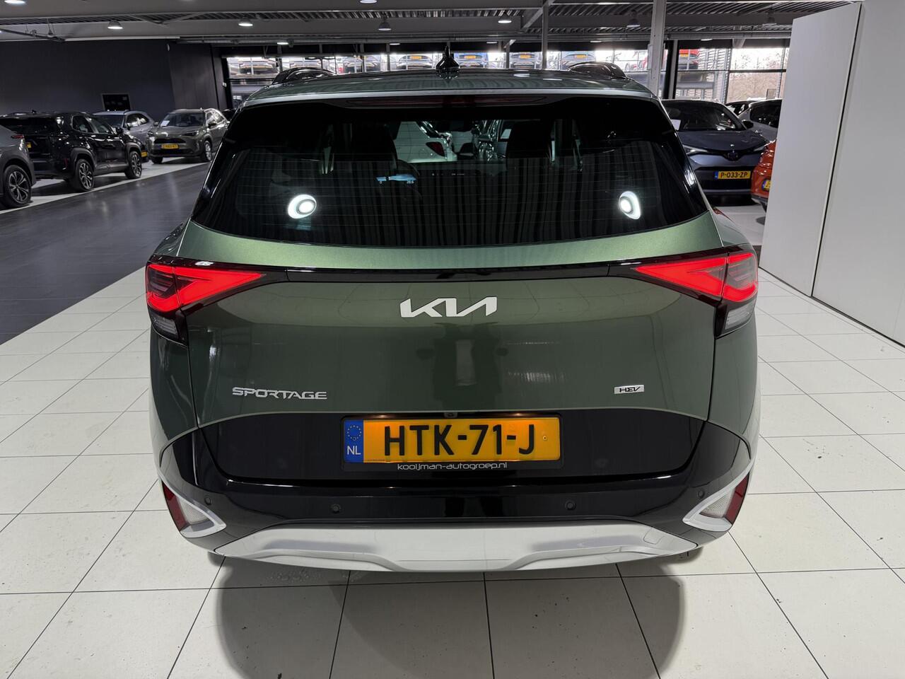 KIA SPORTAGE 1.6 T-GDi Hybrid DynamicPlusLine Schuif kantel dak, Stoel en Stuur verwarming, Apple Carplay/Android Auto, Camera, Navigatie.