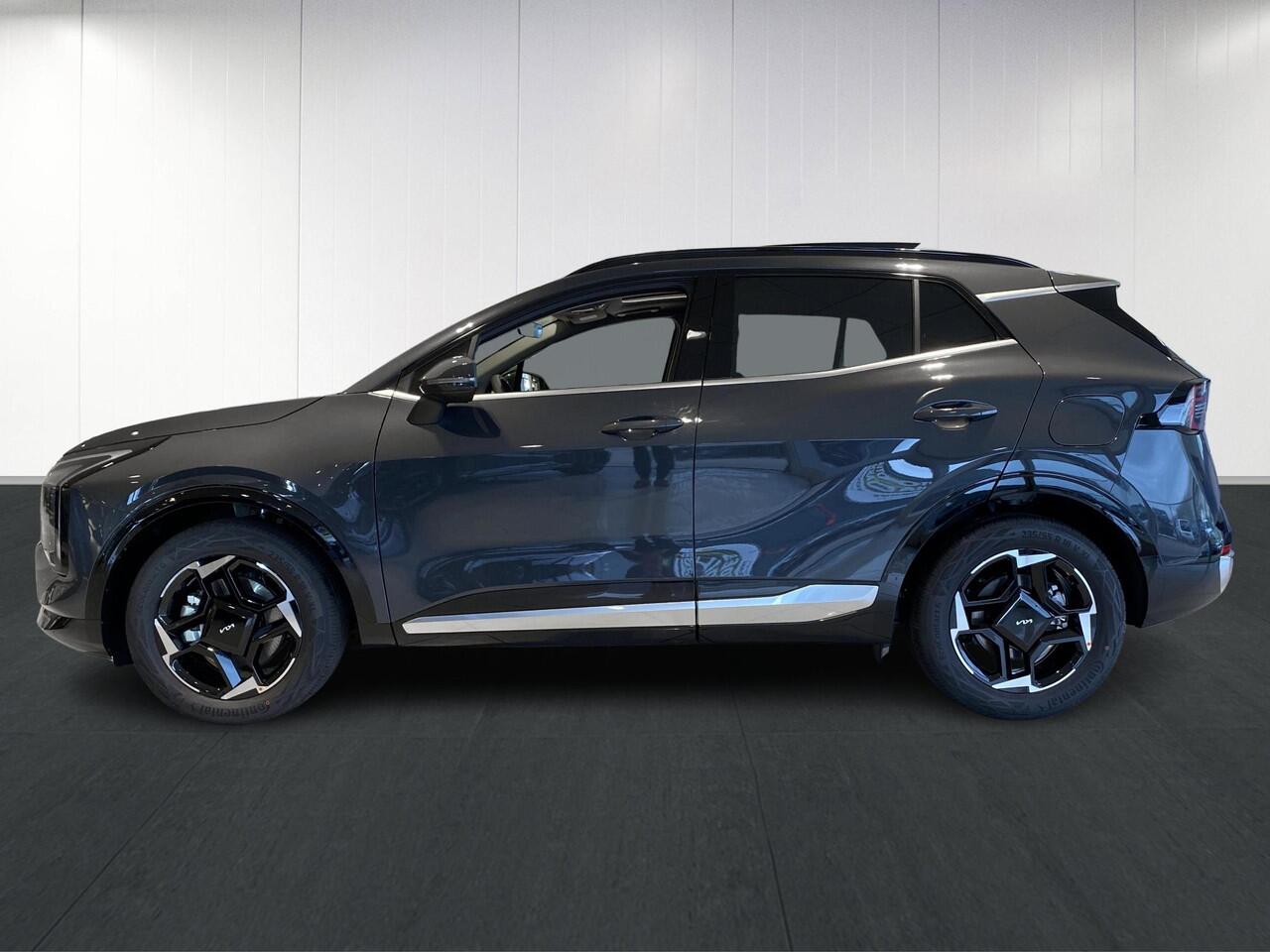 KIA SPORTAGE 1.6 T-GDi Hybrid DynamicPlusLine | Panoramaschuifdak | Stuurwielverwarming | Matrix LED| Dodehoekassistentie | 18" LM velgen | Stoelverwarming vóór en achter |