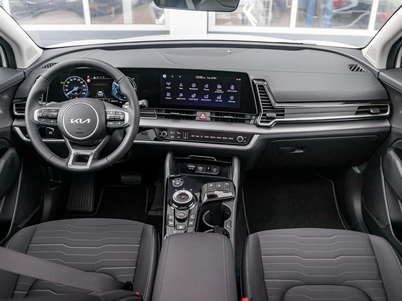 KIA SPORTAGE 1.6 T-GDi Plug-in Hybrid AWD DynamicPlusLine | Direct leverbaar! | Panodak | Climate \ Stoel & Stuur verwarming | 19" velgen