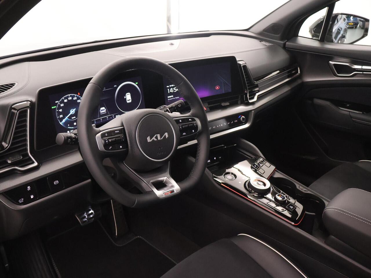 KIA SPORTAGE 1.6 T-GDi Plug-in Hybrid AWD GT-PlusLine Edition | Panoramadak | Harman/Kardon Audio | 360 Graden Camera | Matrix LED Koplampen | Stoel/Stuurverwarming | Keyless Go | Elektrisch verstelbare voorstoelen