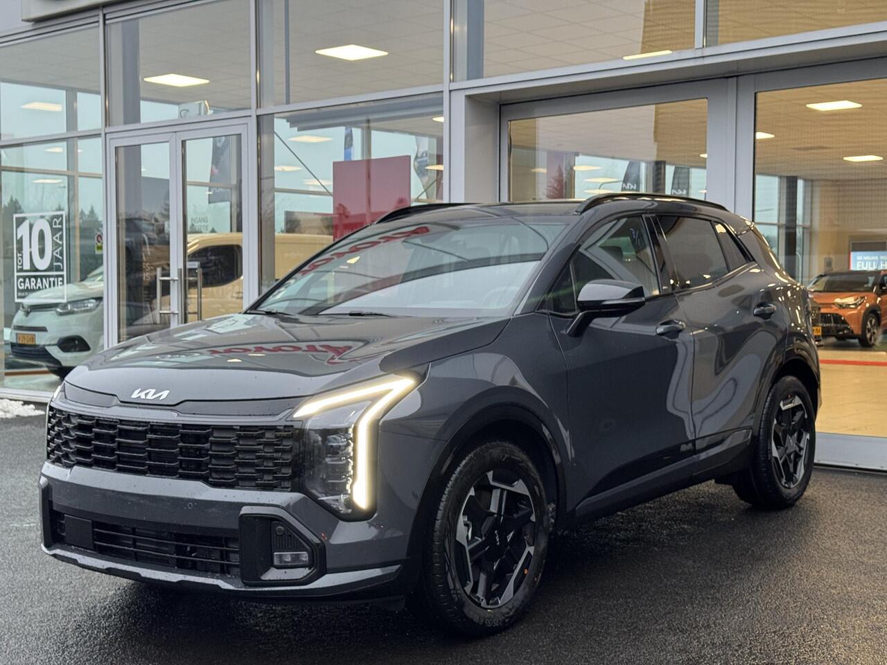 KIA SPORTAGE 1.6 T-GDi Hybrid GT-Line Direct Leverbaar! Rijklaarprijs incl.Met lak ¤.45.850,= Prijs inclusief alle lopende Kia Acties