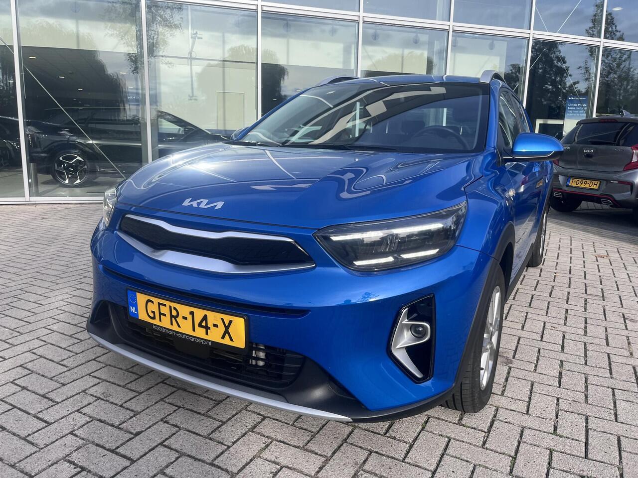 KIA Stonic 1.0 T-GDi MHEV DynamicLine jong gebruikt, LM velgen, airco, leuke kleur, achteruitrij camera, climate control, cruise control