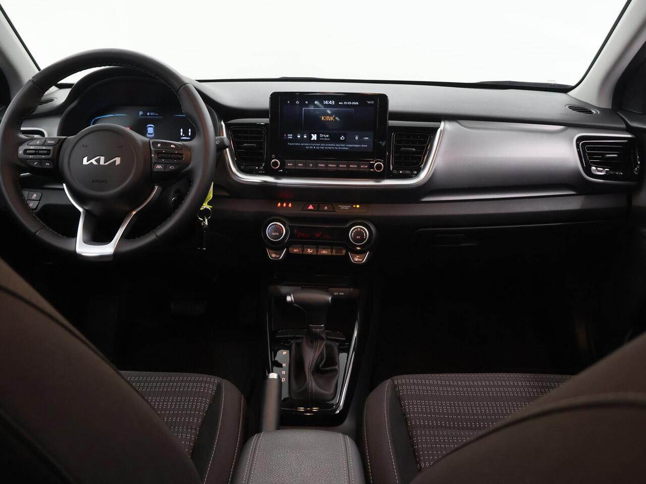 KIA Stonic 1.0 T-GDi MHEV DynamicLine DCT7 | Navigatie | Cruise Control | Achteruitrijcamera | Climate Control | lichtmetalen velgen |