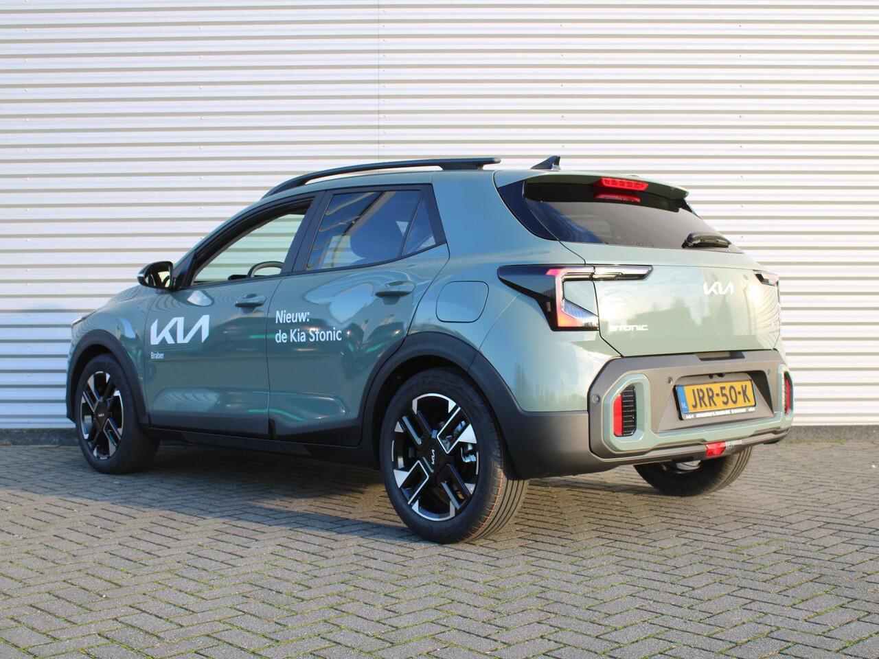 KIA Stonic 1.0 T-GDi MHEV GT-Line | Stuur-/stoelverwarming | Schuifdak | Camera | Cruise adapt. | Dodehoek detectie | Clima | Navi | 17" LM | LED |