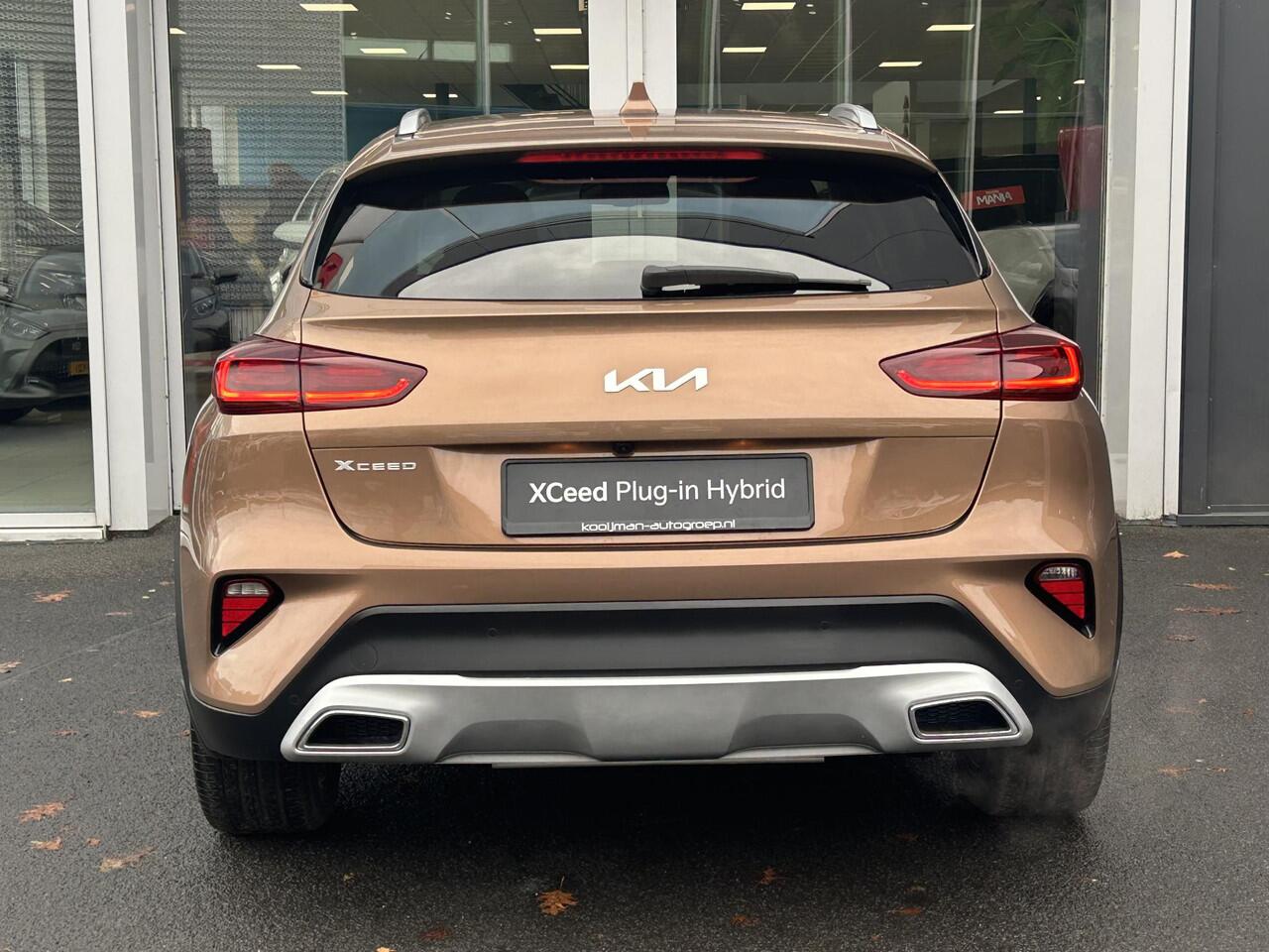 KIA Xceed 1.6 GDi PHEV DynamicPlusLine Plug-in Hybrid | Keyless | Dodehoeksensoren | Elektr. achterklep | PrivacyGlass | Adaptive Cruise control | Achteruitrijcamera