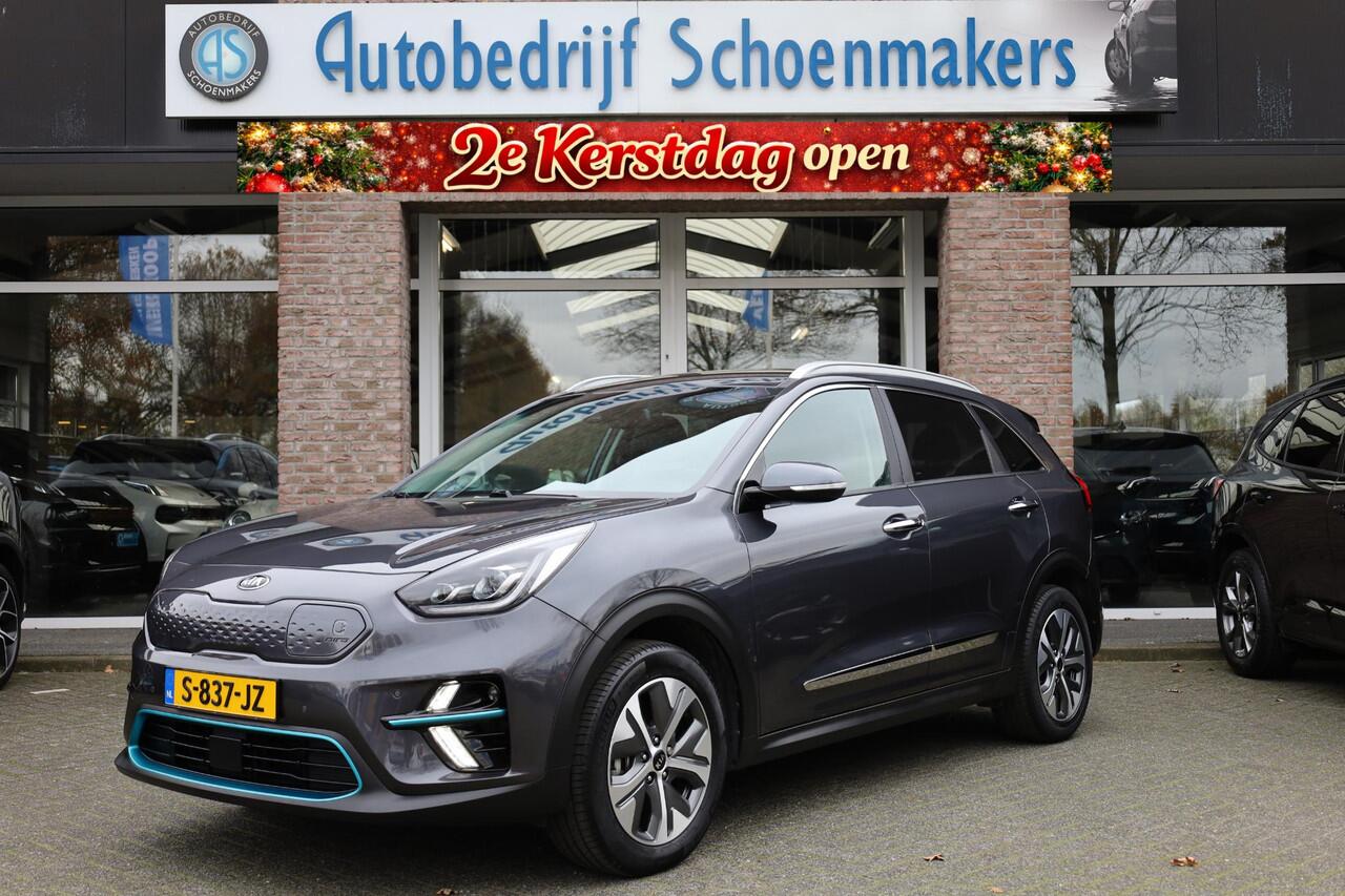 KIA e-Niro ComfortLine 64 kWh TREKHAAK-AFN CAMERA CARPLAY HALF-LEER ELEC.STOEL DAB ADAPTIVE-CRUISE CLIMA NAVI 2XPDC 17''LMV