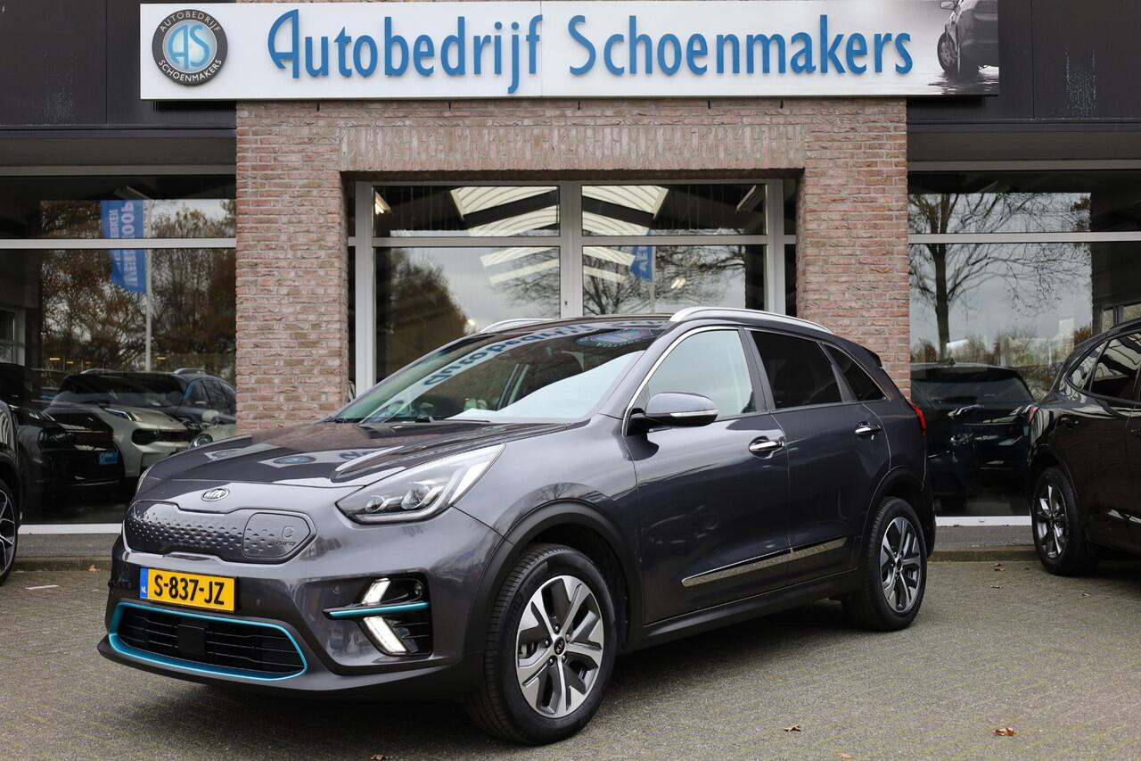KIA e-Niro ComfortLine 64 kWh TREKHAAK-AFN CAMERA CARPLAY HALF-LEER ELEC.STOEL DAB ADAPTIVE-CRUISE CLIMA NAVI 2XPDC 17''LMV