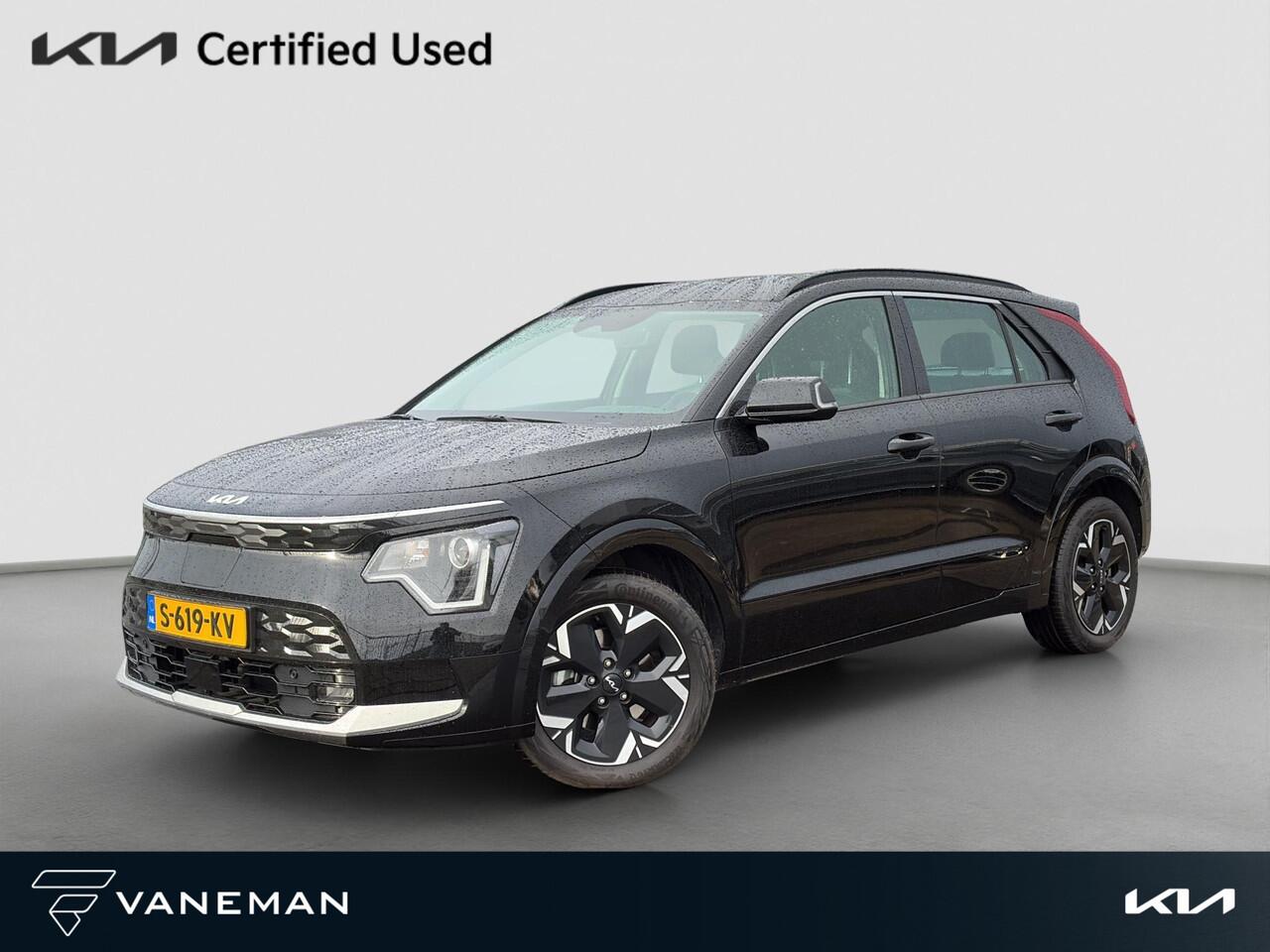 KIA e-Niro EV DynamicLine 64.8 kWh | Automaat | Camera | Navi | H-Leder | Apple Carplay/Android Auto | Key-Less | Clima | 17" Velgen | PDC | Cruise | LED |