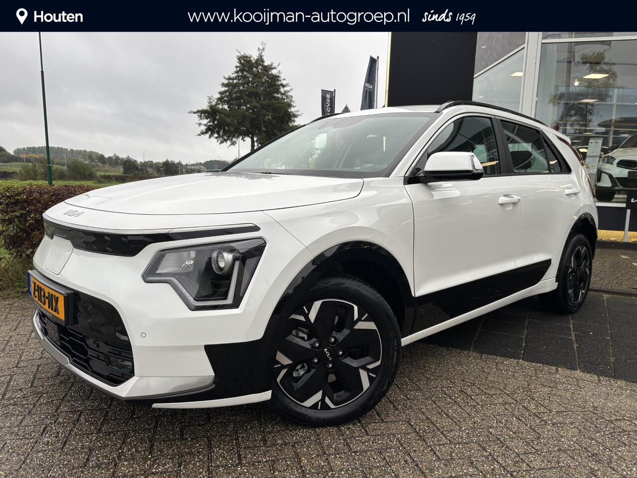 KIA e-Niro EV DynamicLine 64.8 kWh , Eerste Eigenaar, BTW-auto, Half-leder, Parkeersensoren voor en achter, Navigatie, Enz...