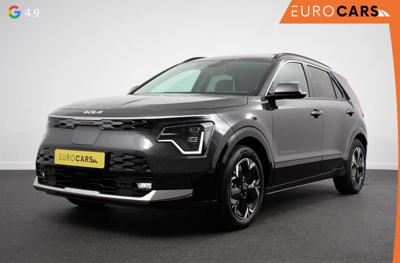 KIA e-Niro EV DynamicPlusLine 64.8 kWh Navigatie Half Leder Schuif-kantel dak Electrisch bedienbare achterklep DAB Led Camera Extra Getint Glas Lichtmetalen Velgen