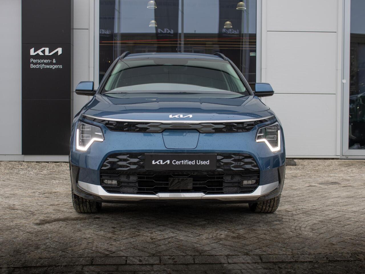 KIA e-Niro EV Edition Advanced 64.8 kWh Leder | LED | Stoelverwarming | Navigatie | Carplay | Adapt. Cruise | Climate | Keyless | Camera