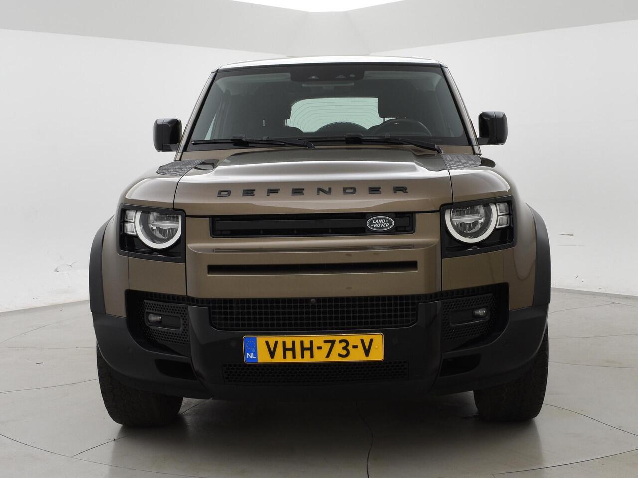 Land Rover DEFENDER 2.0 D240 110 GRIJS KENTEKEN + PANORAMADAK | 360 CAMERA | WEGKL. TREKHAAK | MERIDIAN | LUCHTVERING