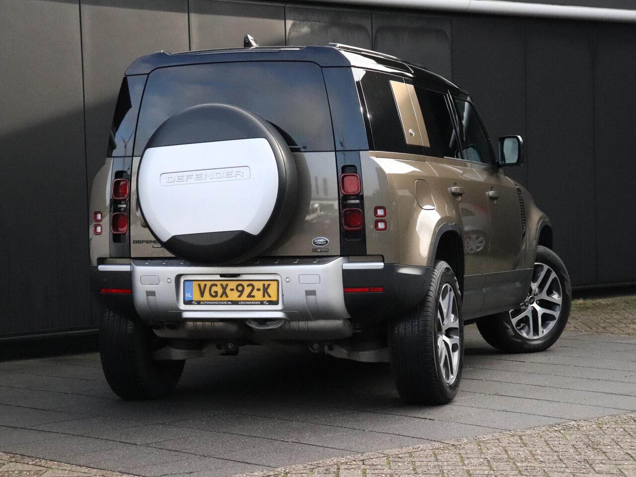 Land Rover DEFENDER 2.0 D240 110 HSE | GRIJS KENTEKEN | LEDER | MERIDIAN | TREKHAAK | MEMORY | PANO | STOELVERK. | CAMERA | STOEL/STUURVERW. | CRUISE |