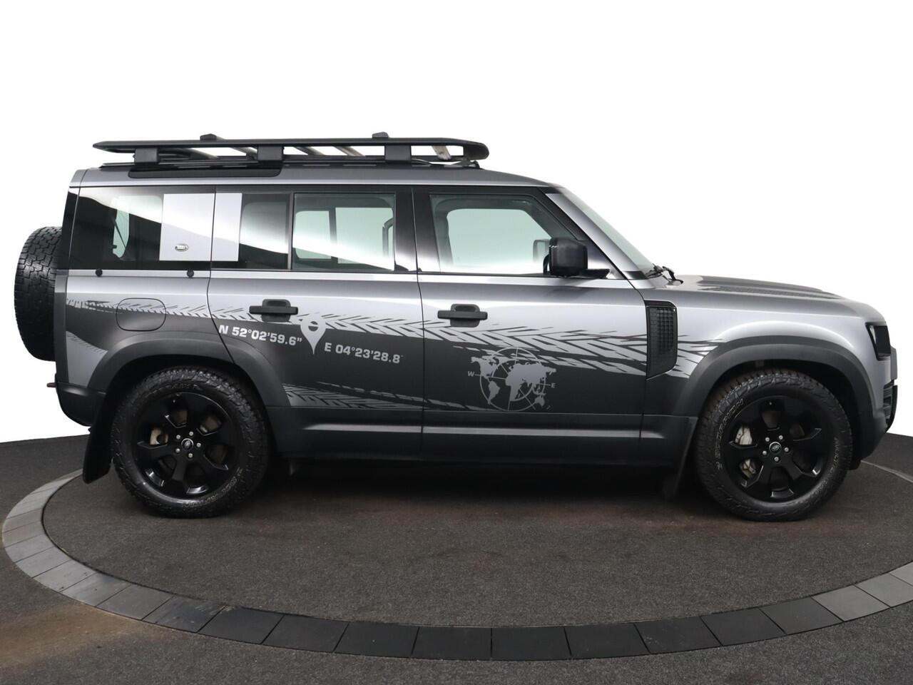 Land Rover DEFENDER 110 3.0 P400 7p. | NAP |1e eigenaar| Automaat | Pano |Meridian| Imperiaal | Leder