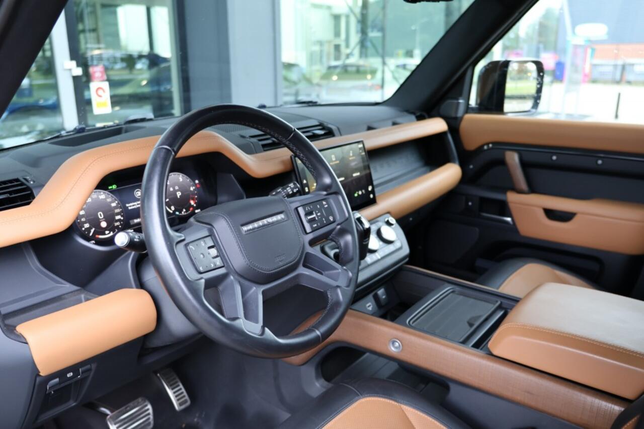 Land Rover DEFENDER 3.0 D300 110 X HUD*PANO*MERIDIAN*NL-AUTO*KEYLESS*MATRIX*SFEER*TREKHAAK