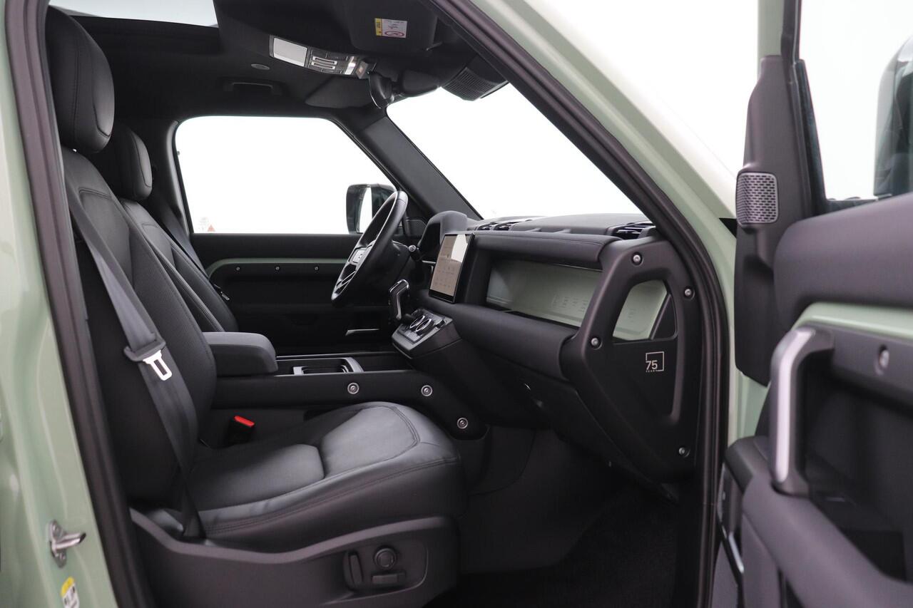 Land Rover DEFENDER P400e 110 75th Limited Edition | Panoramadak | ACC | Stoel+Stuurverwarming | Trekhaak