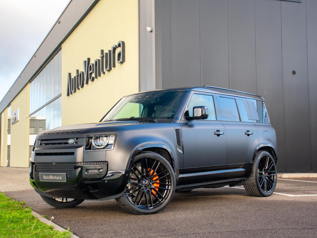 Land Rover DEFENDER 110 2.0 P300e 110 X-Dynamic HSE Trekhaak l Schuif-/kantel Panorama dak l Black Pack l Treeplanken l Spoiler l Wheelcover l 24 Inch l