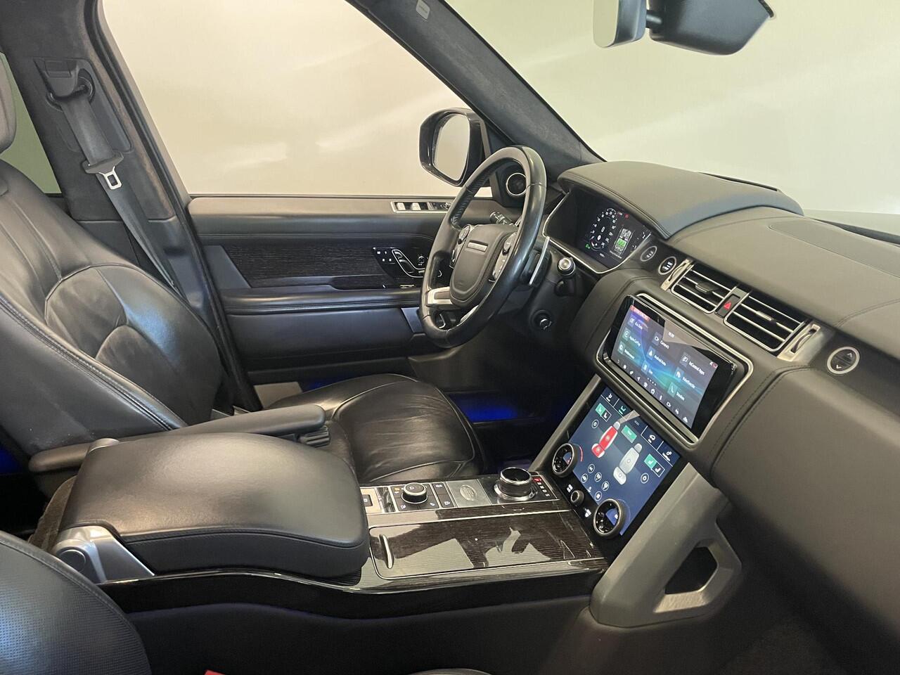 Land Rover RANGE ROVER 3.0 TDV6 Autobiography Trekhaak Panoramadak Navigatie Apple Carplay/Android Auto Adaptive Cruise Control Camera Parkeersensoren Head-up Display Stoelverwarming en verkoeling Stuurverwarming Matrix Ledkoplampen Getinte ramen Luchtvering