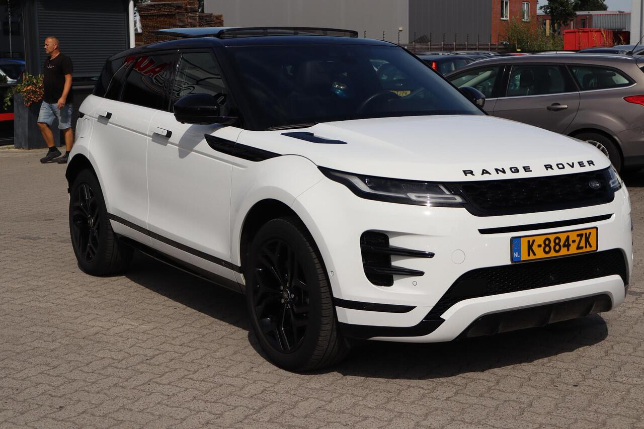 Land Rover RANGE ROVER EVOQUE 2.0 D180 AWD R-Dynamic First Edition (NW prijs ¤104.837,-), Virtual Cockpit, Panoramadak, Adaptieve Cruise control, Climate control, 360 Camera, Navigatie